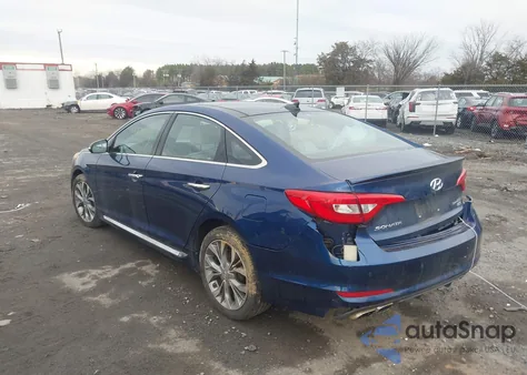 2015 Hyundai Sonata Limited 2.0T из США, поврежденный, VIN 5NPE34AB9FH177453